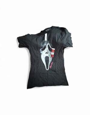 Ghost Face Scream Mask Horror Movie Graphic T-Shirt